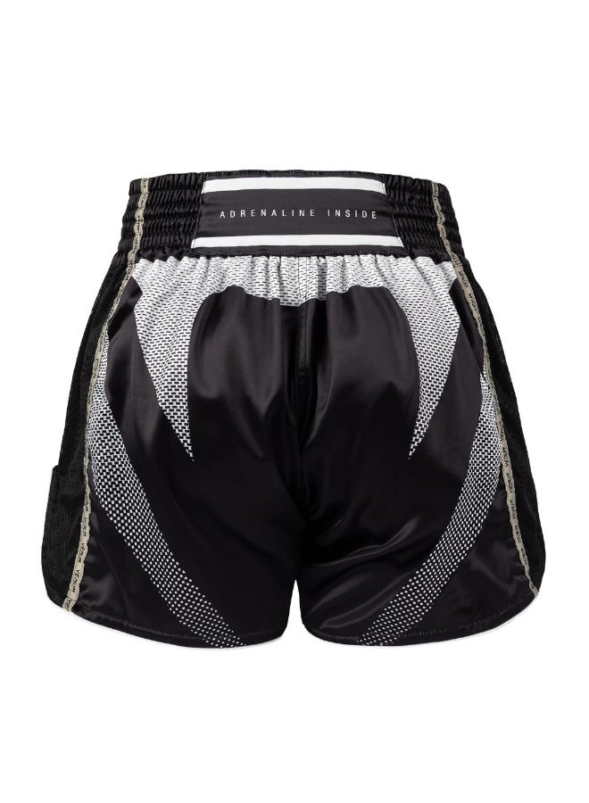 VENUM ADRENALINE MUAY THAI SHORTS BLACK/SAND - Image 3